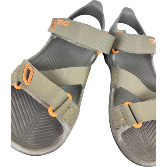 Teva Green F10013K Back Strap Sandals Boys 2 - Picture 4 of 9
